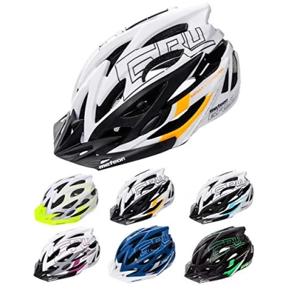 Image of meteor Cycle Helmet MTB Bike Bicycle Skateboard Scooter Hoverboard for Riding Safety Lightweight Adjustable Breathable Men Women Kids Childs With Detachable Visor GRUVER