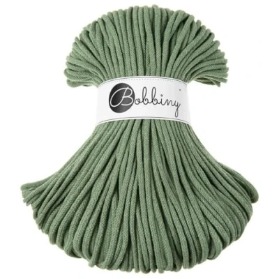 Image of Bobbiny Premium 5mm Braided Macrame Cord (Eucalyptus Green) 100m