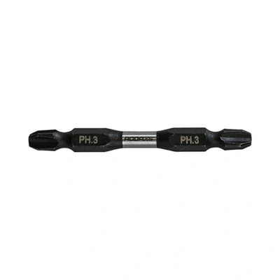 Image of 5x TIMCO Impact Driver Bits PH Double Ended 3PH65X6 Pack of 2