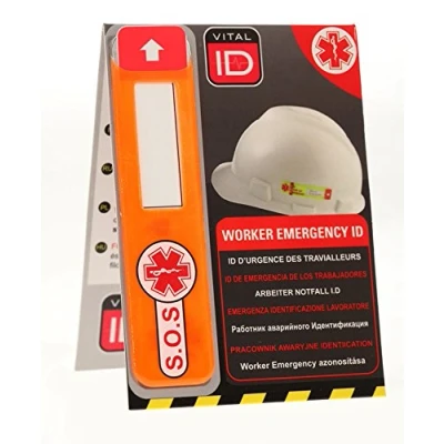 Image of Ice Global Emergency Worker Identification Tag with Data Window