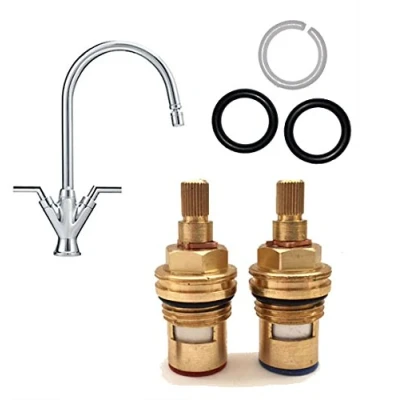 Image of Tap Magician Franke Vesta Repair Spares Kit Compatible Spout O Ring Seals &amp; Cartridge Valve Pair