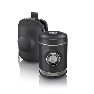 Image of WACACO Picopresso Portable Espresso Maker Bundled with Protective Case, Pro level Specialty Coffee Machine, Compatible Ultra fine Grind, Manually Operated Travel