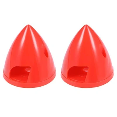 Image of 2 x Spinner Propeller for RC Airplanes 51 mm Inches Red