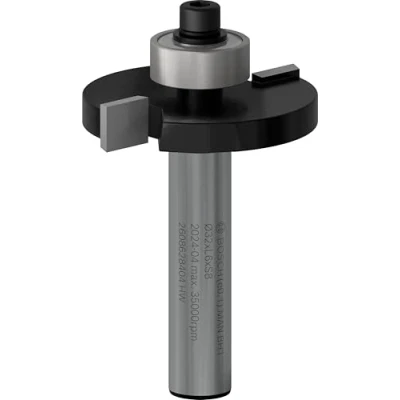 Image of Bosch Accessories 2 608 628 404 Panel Chamfer Bit 8 mm, D1 32 Working Length 6 mm Total 51