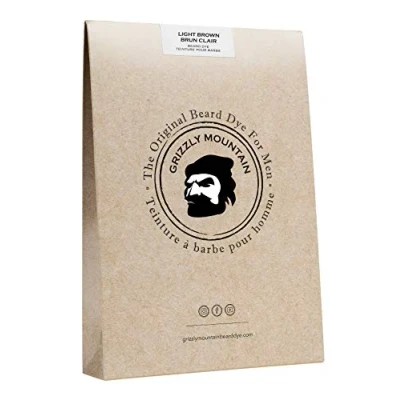 Image of Organic &amp; Natural Light Brown Beard Dye