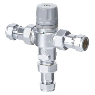 Image of Altecnic Thermostatic Mixing Valve Solar Rated 22mm 521818