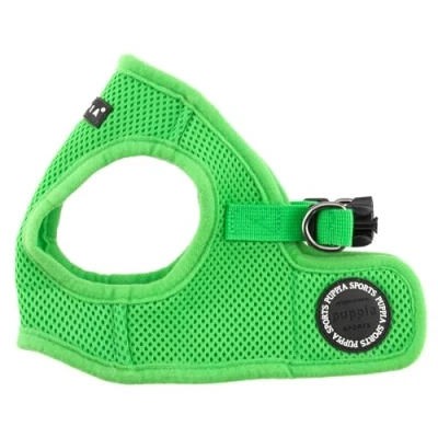 Image of Puppia Soft Jacket Harness, Extra Small, Green
