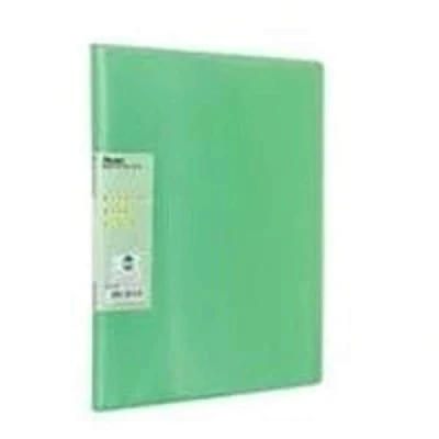 Image of Pentel DCF343D Recycology Display Book Vivid 30 Pkts A4 Grn