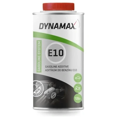 Image of Dynamax All Year E10 Petrol Fuel Treatment Additive for Cars, Motorcycles, Boats, Concentrated (1:1000), 500ml Bottle with Dispenser Treats 500L