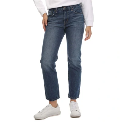 Image of Levi&#039;s Women&#039;s Middy Straight Jeans, Idle Time, 27W / 33L