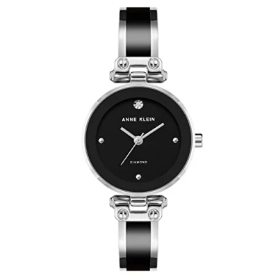 Image of ANNE KLEIN Dress Watch AK/1981BKSV