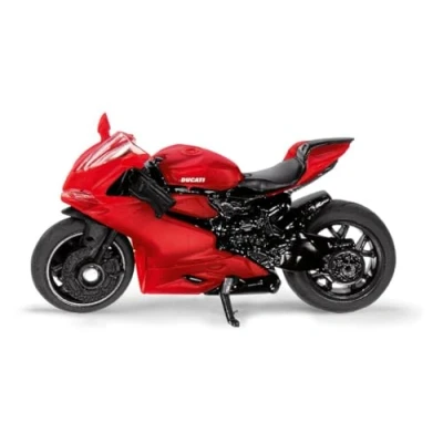Image of siku 1385, Ducati Panigale 1299 Motorbike, Metal/Plastic, Red, Fold out stand