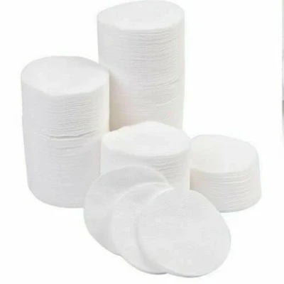 Image of KARRMA LTD. 100% Pure 240 Cotton Wool Pads Round, Suitable for Everyday use Cleansing or moisturising All Skins Types