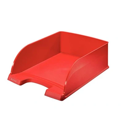 Image of Leitz A4 Letter Tray, Jumbo, Red, Plus Range, 52330025