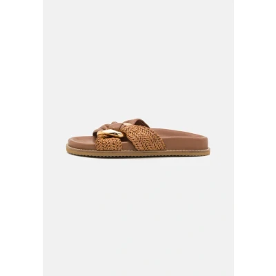 Image of Gioseppo Tisbury Mules, Women&#039;s, Size: 400, Cognac shoes