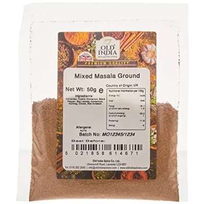 Image of Old India Mixed Masala Ground 50g