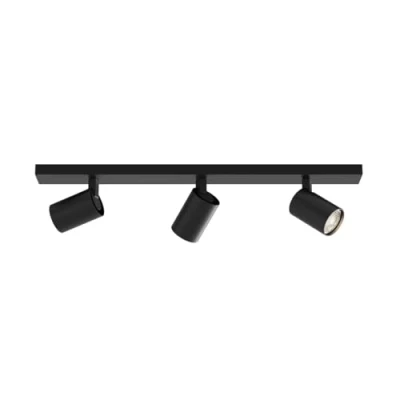 Image of Astro Ascoli Triple Bar, Dimmable Indoor Spotlight (Matt Black) GU10 Smart Bulb Compatible, Designed in Britain 1286083 3 Years Guarantee