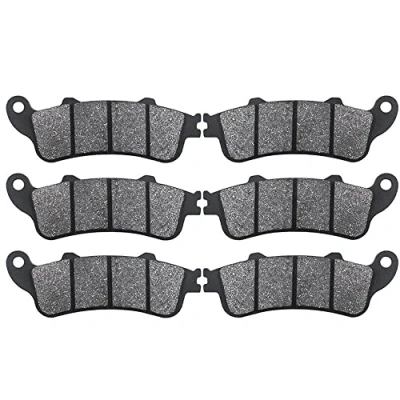 Image of OXYMUV Motorcycle Front And Rear Brake Pads Set Kit Semi Metallic For Honda ST1300 ABS &amp; Non 2002 2007 ST1100 A ST1100A Pan European 1996 Low Noise (Color : 3 Pairs)
