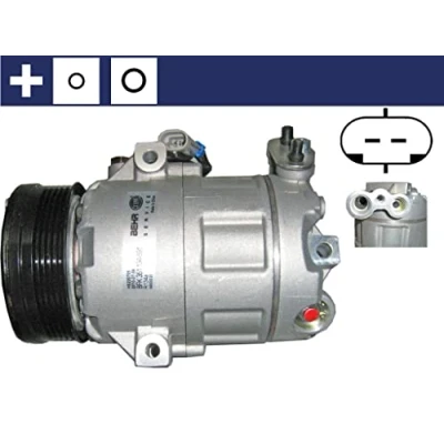 Image of R1580028 AC Compressor MAHLE ORIGINAL ACP 62 000S CVC6 12V PAG 46 R134a with seal ring VAUXHALL: Astra Mk4 Coupe