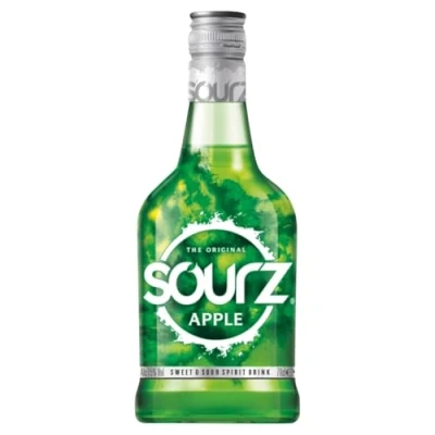 Image of Sourz Green Apple Liqueur, 70 cl