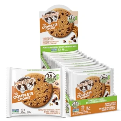 Image of Lenny &amp; Larry&#039;s Peanut Butter Chocolate Chip The Complete Cookie, 113g, Pack of 12