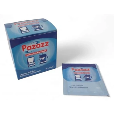 Image of PAZAZZ Coffee Maker Descaler for Espresso Machine DELONGHI SAGE GAGGIA KRUPS DUALIT etc. Makes 5,000ml