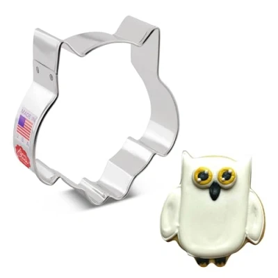 Image of Ann Clark Cookie Cutters Cute Owl Cutter, 8.9 cm