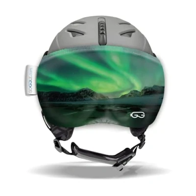 Image of Soggle Vizor Visor Protection for Helmets (Ski Helmets), Colour: Lofoten