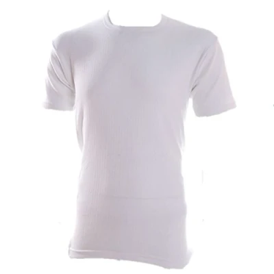 Image of Undercover Mens 2pk Short Sleeve Thermal Vest White Large