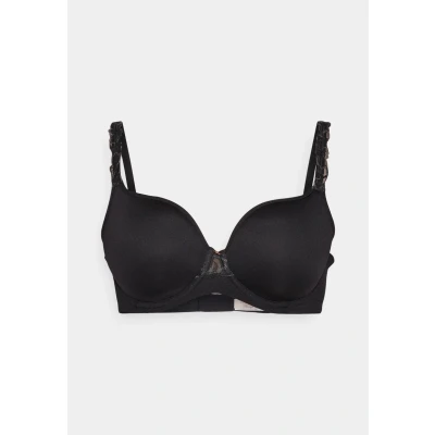 Image of Triumph WILD Azalea Florale Underwired bra, Women&#039;s, Size: 34B, Black