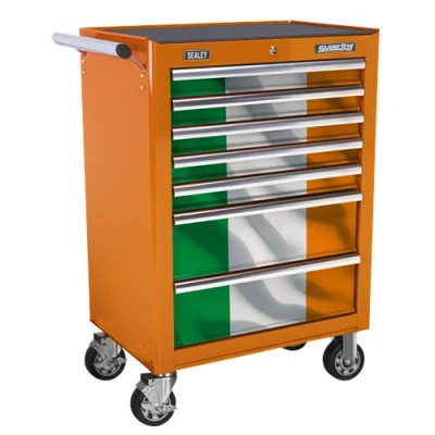 Image of Sealey Superline Pro Republic of Ireland Graphics 7 Drawer Rollcab Kit