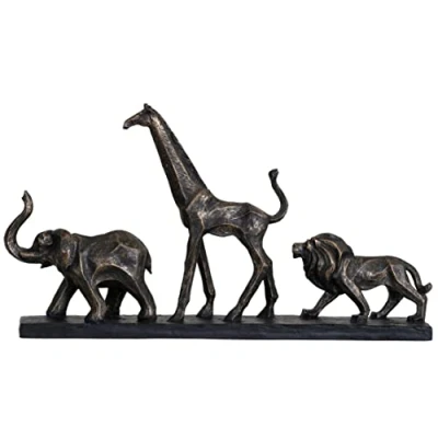 Image of Saville Designs Sculpture, Resin, Black, One Size