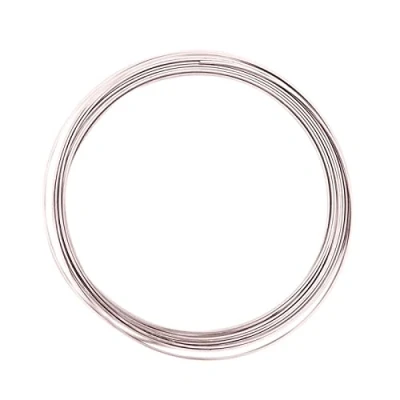 Image of Vaessen Creative Aluminium flat wire 3,5x1mm 5m misty pink,