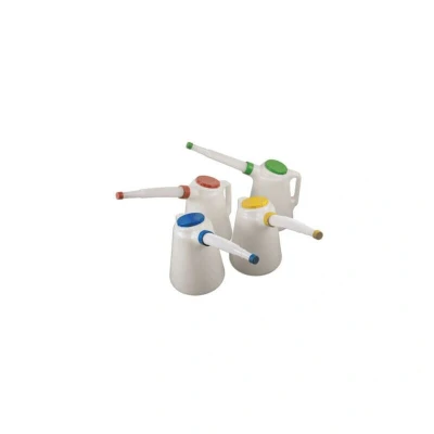 Image of Laser 7010 Oil Measuring Jug Set 5L 4pc, Blue,green,red