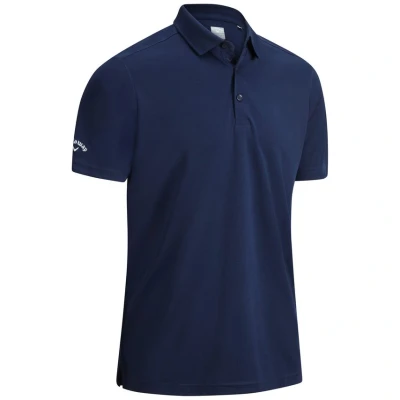 Image of Callaway Men&#039;s Tournament Polo Shirt, Blue (Azul Marino 410), XX Large