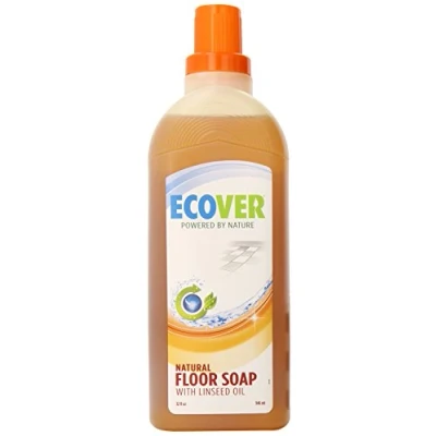 Image of Ecover, Ecological Floor Soap with Natural Linseed Oil, 32 fl oz (946 ml)
