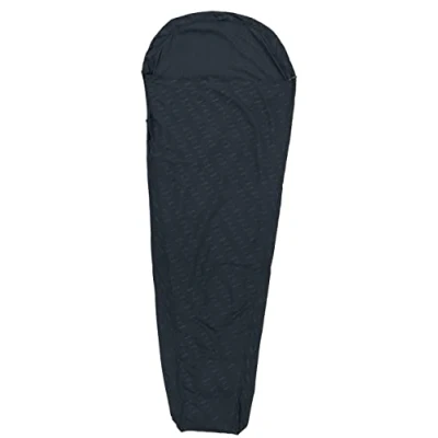 Image of ALPS Mountaineering Poly Cotton Mummy Sleeping Bag Liner Charcoal