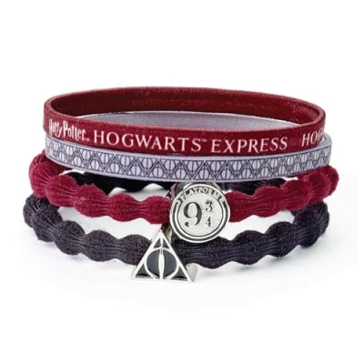 Image of Official Harry Potter Platform 9 3/4 &amp; Deathly Hallows Hair Band Set by The Carat Shop