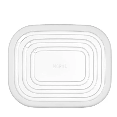 Image of Mepal microwave cover Cirqula rectangular Suitable For all dimensions of the splash free warming up in
