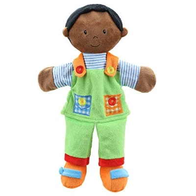 Image of The Puppet Company Dark Skin Tone Boy Story Telling Hand PC001903