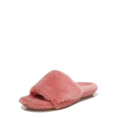 Image of Vionic Dream, Sabot Woman, Terra Cotta Fake Shearling, 9 UK
