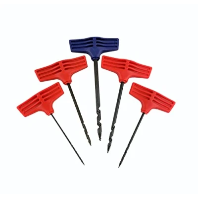 Image of Linic Products UK Made Twist Gimlet Screw Awls, Set of Five, Various Sizes (W8073). Free Postage.