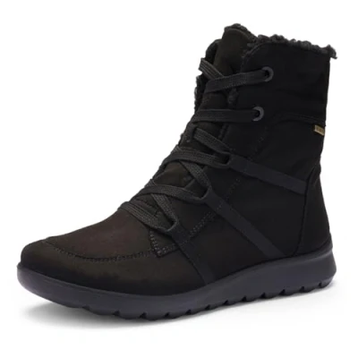 Image of ara Women&#039;s Toronto Ankle Boot, Black, 4.5 UK