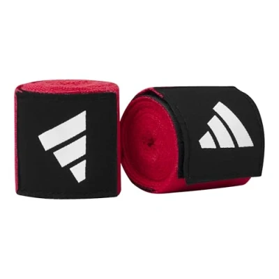Image of Adidas Unisex&#039;s Hand Wraps, Red, 255 cm