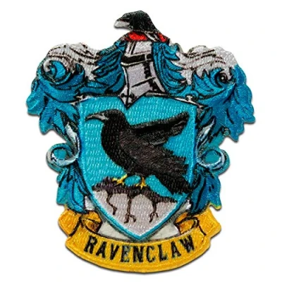 Image of Harry Potter © Ravenclaw Crest Patch/Iron on Patch/Patch/Applique/Iron on/Applique/Patches/Patches