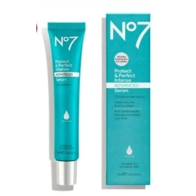 Image of No7 Protect &amp; Perfect Intense Advanced Serum Hypo Allergenic 50ml Bigger Size