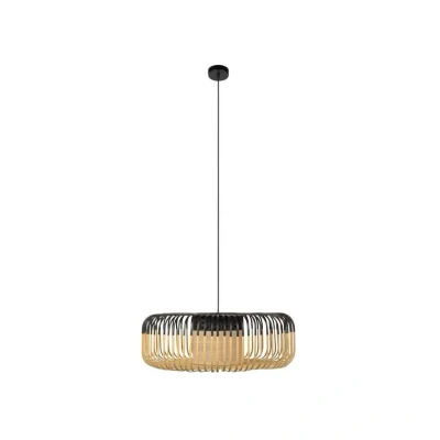 Image of Forestier Bamboo Light XL pendant lamp 60 cm black