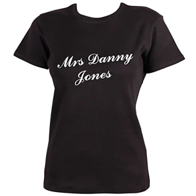 Image of Dead Fresh Mrs Danny Jones T Shirt, M Black