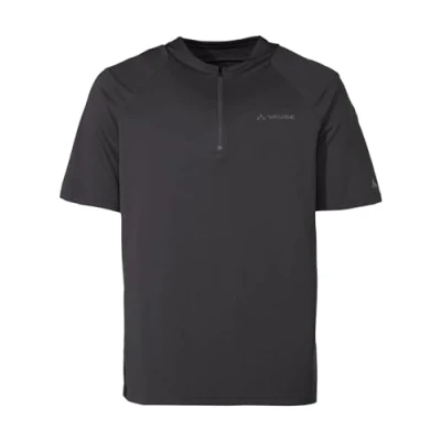 Image of VAUDE Men&#039;s Tremalzo Q Zip Shirt T, Phantom Black, L
