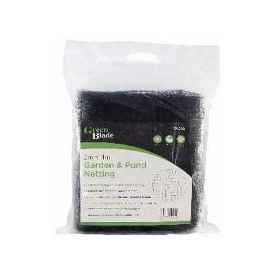 Image of Black Plastic Garden Pond Netting 2m x 4m By Green Blade